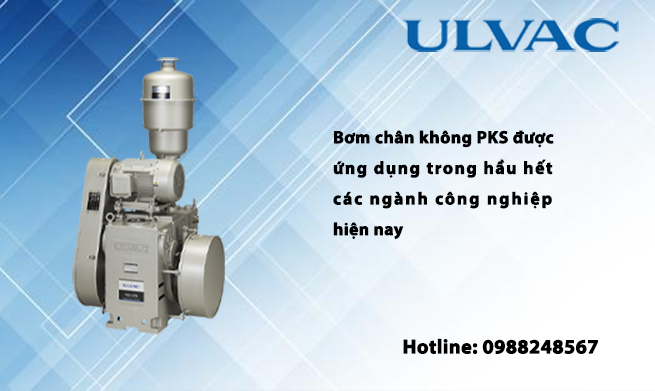 Bơm chân không vòng dầu chất lượng tại ULVAC Việt Nam