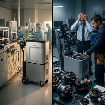 Nguy cơ "chết" bơm Turbo trên máy Heliot nếu thiếu bảo dưỡng chính hãng