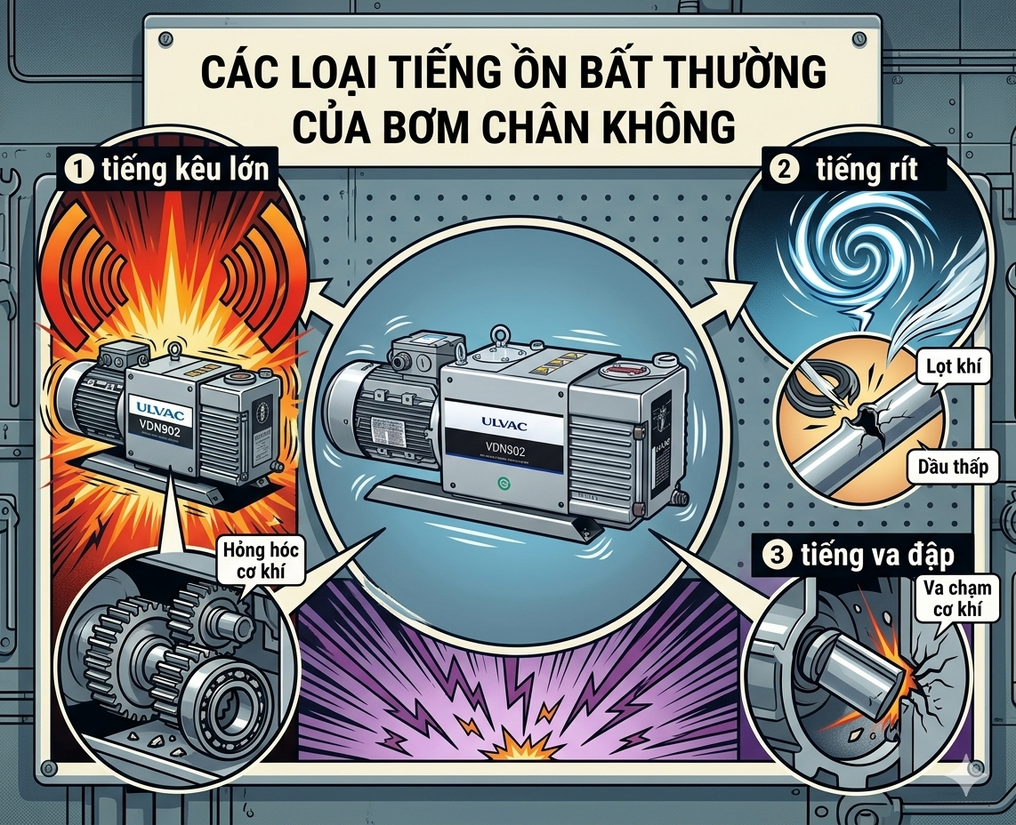 Hướng Dẫn Bảo Trì Bơm Chân Không Vòng Dầu Đúng Cách