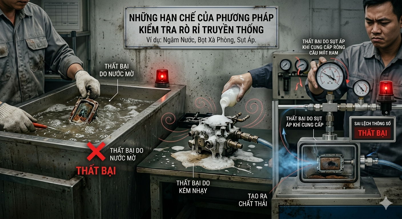 auto leak test system